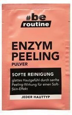 Sanfte Hautpflege: Be Routine Enzym-Peeling, 2g