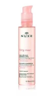 Nuxe Very Rose Sanftes Reinigungsöl 150 ml - Effektive Gesichtsreinigung und Make-up