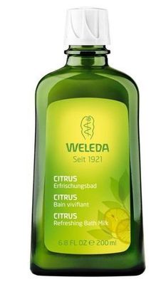 Weleda Citrus Badeöl - Erfrischende Körperpflege mit natérlichen Zitrusessenzen - 200