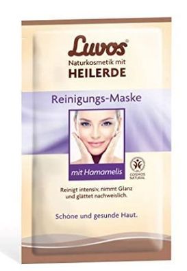 Luvos Reinigungsmaske Doppelpack, 2x 7,5ml - Tiefenreinigung und Pflege fér alle Haut