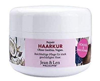 Jean & Len Haarreparaturmaske, 250ml Repair