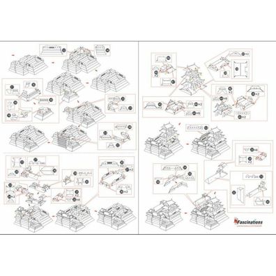 METAL EARTH 3D-Puzzle Burg Himeji