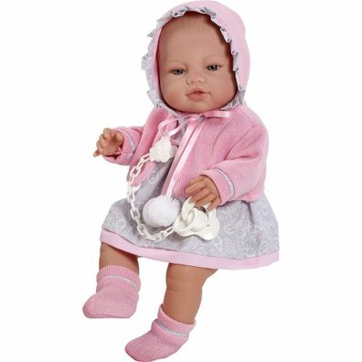 Luxuriöse Babypuppe Berbesa Amanda 43cm