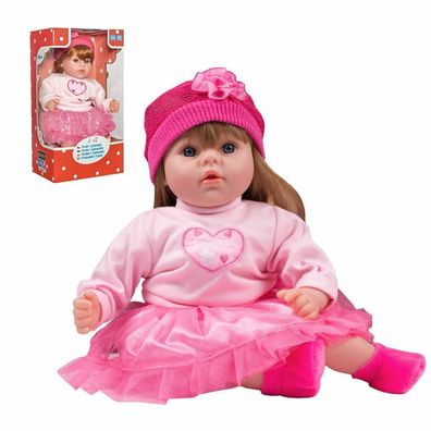 Tschechisch sprechende und singende Babypuppe PlayTo Tina 46 cm