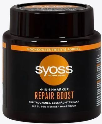 Syoss Repair Boost Haarkur 4-in-1, 500 ml