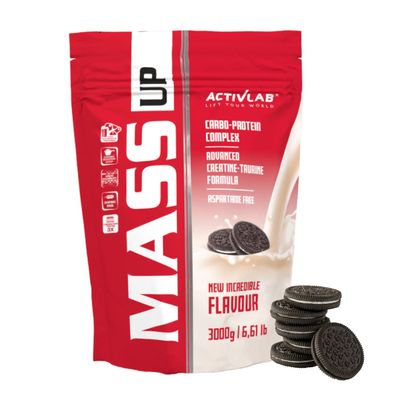 Activlab MASS UP Weight Protein Gainer Masseaufbau Kohlenhydrate Pulver 3000g