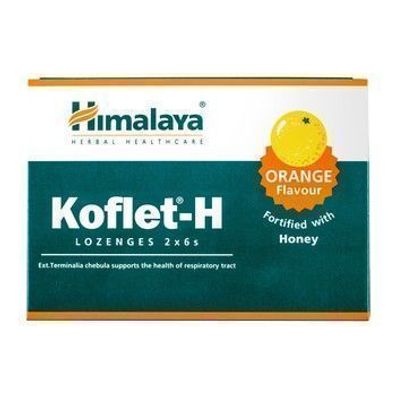 Himalaya Koflet-H Zitronen Hustenbonbons - 12 Stk