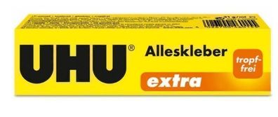 UHU Extra Alleskleber - Kristallklare Verklebung