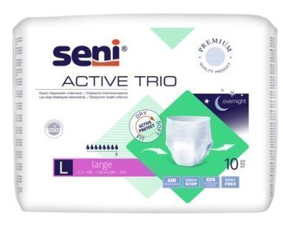 Seni Active Funktionswindeln Trio L, 10 Stück