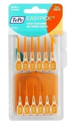 TePe Interdentalbürsten, Orange, XS/ S, 36 Stk. - Mundhygiene Set