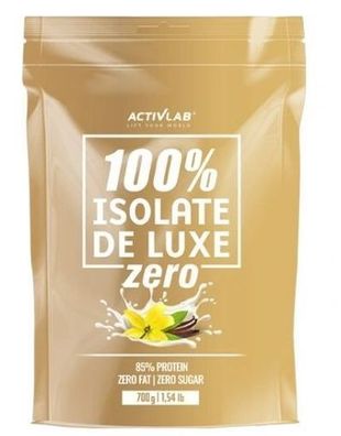 100% Isolate De Luxe Vanille, 700g - Hochwertiges Molkenprotein