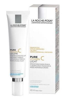 La Roche-Posay Pure Vitamin C Light Anti-Falten-Pflege, 40 ml