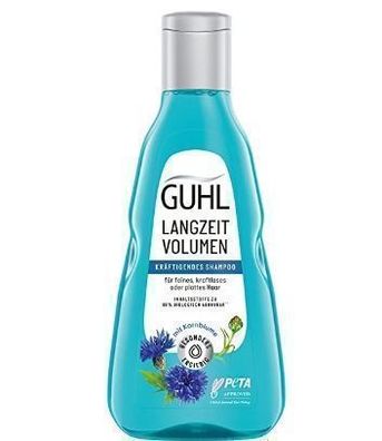 Guhl Langzeit Volumen Shampoo, 250ml - Für sichtbar mehr Volumen!