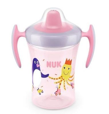 NUK Evolution Trainer Cup, 230 ml - Ideales Trinkgefäß ab 6 Monaten