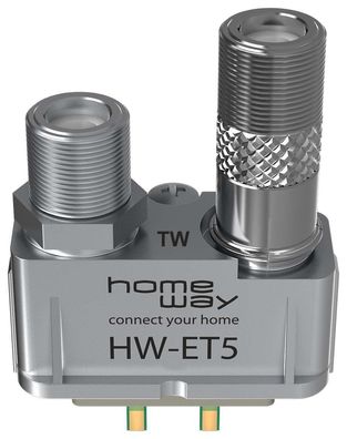 Homeway HW-ET5 DVB-S TWIN 2x F-Stecker