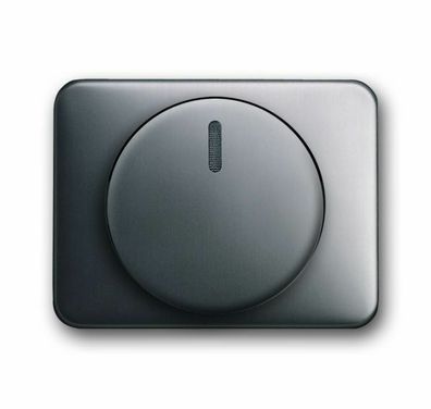 B + J alpha, Bedienelement für Drehdimmer, platin 6540-20