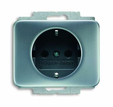 B + J alpha, Steckdosen-Einsatz, titan 20EUC-266