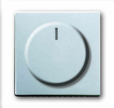 B + J future® linear, Bedienelement für Drehdimmer alusilber 6540-83-102