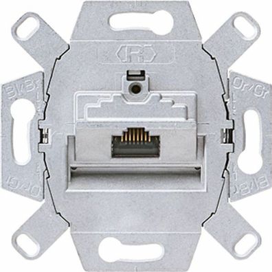 Jung Datendose, Category 6E geschirmte LSA-Plus-Klemmen 1xRJ45 UAE8UPOK6