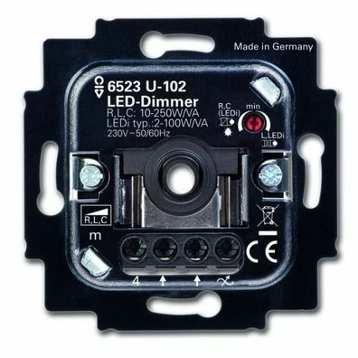 B + J LED Dimmer UP-Drehdimmer 6523U-102