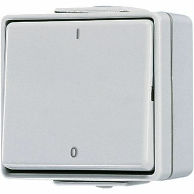 Jung WG 600 IP44 Schalter 2-pol. 602W