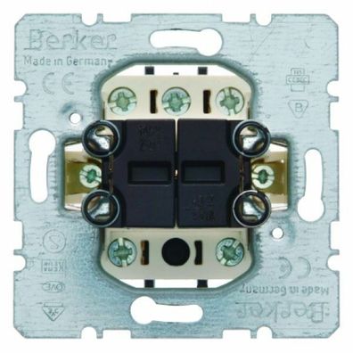 Berker Gruppen-Wippentaster 4 x Schliesser Unterputz 503404