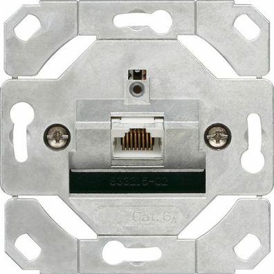 Gira Netzwerkdose 1fach Cat.6A IEEE 802.3an Einsatz 245100