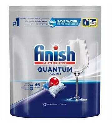 Finish Quantum Fresh Kapseln für Geschirrspüler, 46 Stk