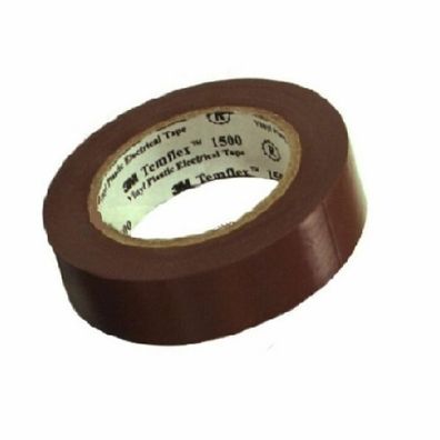 3M Isolierband TemFlex 15mm x 10 meter braun