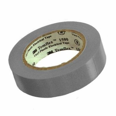 3M Isolierband TemFlex 15mm x 10 meter grau