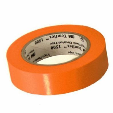 3M Isolierband TemFlex 15mm x 10 meter orange