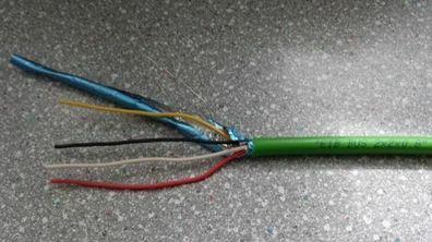 EIB-Y(St)Y2x2x0,8 Busleitung Grün Preis pro meter Lieferung erfolg in einer Länge