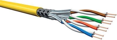 Leoni Kerpen F6-90 CAT7 Datenkabel 25 Meter Ring