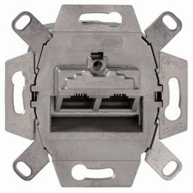 Merten Datendose UAE-Einsatz 8/8 Kat6A iso 2xRJ45 465706