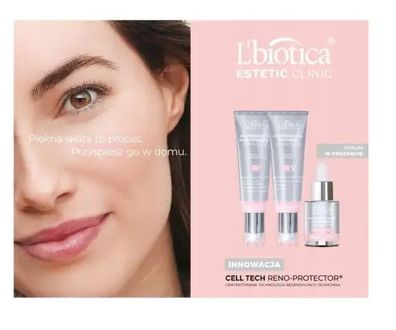 L'Biotica Meso-Gesichtspflegeset - 2x 35 ml Anti-Aging Creme & 15 ml Straffende Emuls