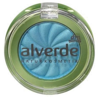 Alverde Lidschatten Aquatic Blue, 2 g fér strahlende Augen-Make-up