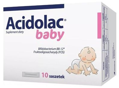 Säuglinge und Kinder Probiotika - Acidolac Baby, 10 Beutel