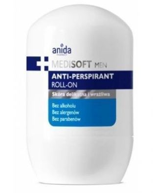 Anida Medisoft Männer 50 ml, anti-perspirant Roll-On