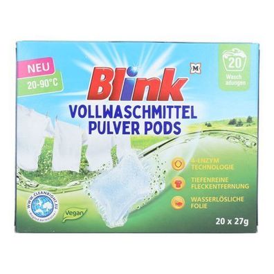 Blink Waschpulver Kapseln, 20er Pack