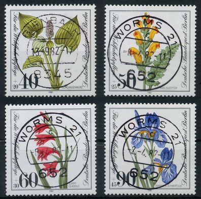 BERLIN 1981 Nr 650-653 zentrisch gestempelt X81994A