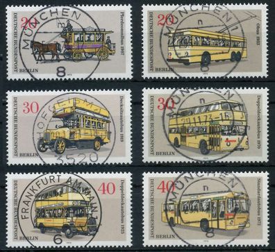 BERLIN 1973 Nr 446-451 zentrisch gestempelt X81997A