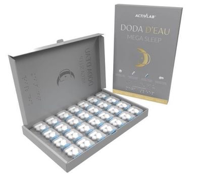 Activlab Doda D'EAU Mega Sleep 28 Portionen - Natérliches Schlafmittel fér Erholung