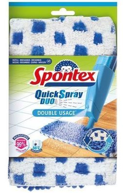 Spontex Mikrofaser Moppeinsatz - 2er Set Hochwertig