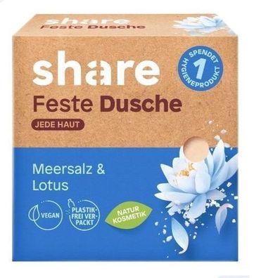 Sole & Lotus Duschgel Wérfel, 60g