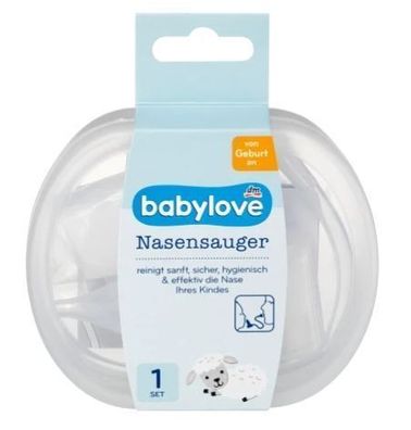 Babylove Nasensauger - Effektiver Nasenreiniger fér Babys, 1 Stéck