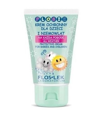 Flosik Baby Sonnencreme 50ml, Pflegend & Schützend, ab 6 Monaten