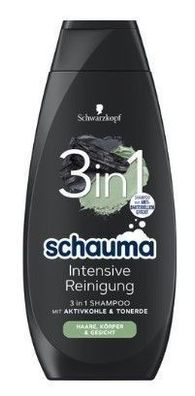 Schauma, Intensive Reinigung, Intensiv-Reinigungs-Shampoo, 400ml