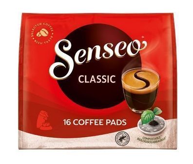 Senseo Classic Kaffeesäckchen, 111g - Aromatischer Genuss