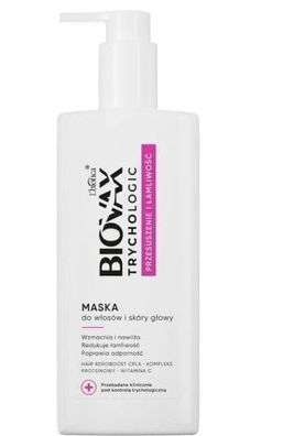 Biovax Trychologic Haarmaske - Fettiges & Brüchiges Haar