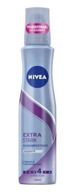 Nivea, Extra Strong, Haarschaum, 150 ml